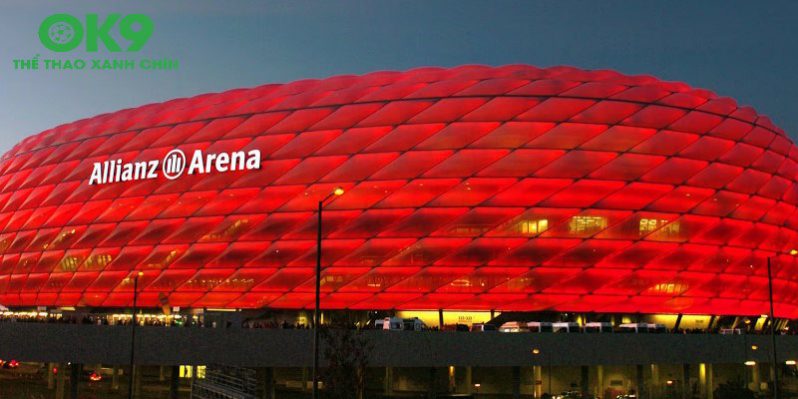 Sân vận động Allianz Arena của CLB Bayern