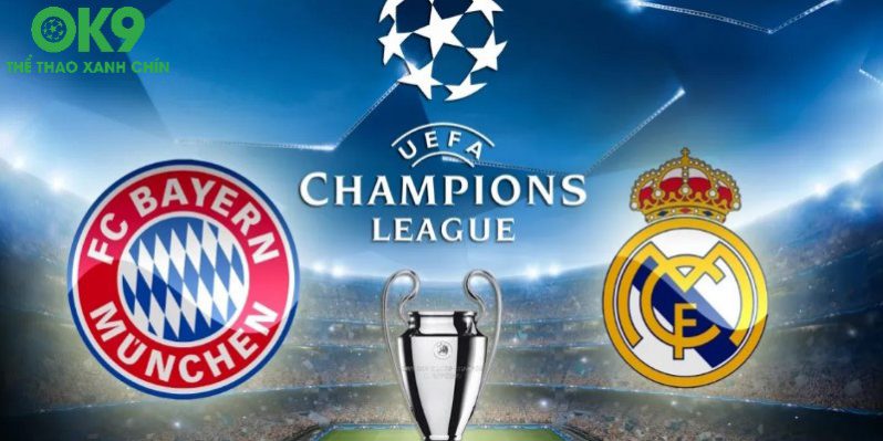 Real Madrid là đối thủ lớn nhất của Bayern Munich tại UEFA Champions League